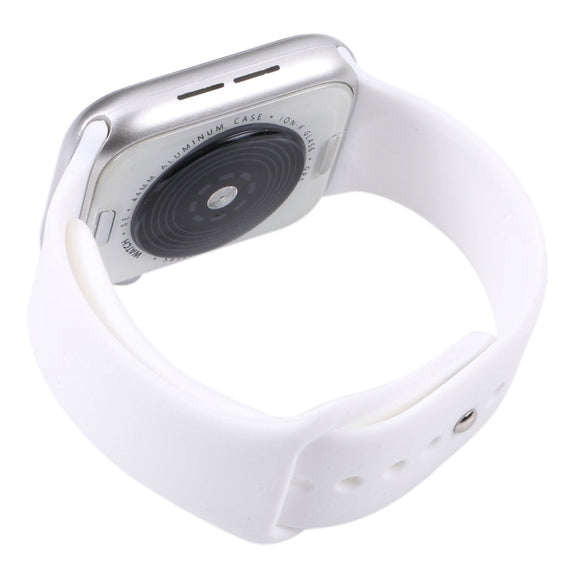 For Apple Watch SE 2022 44mm Black Screen Non-Working Fake Dummy Display Model (White)