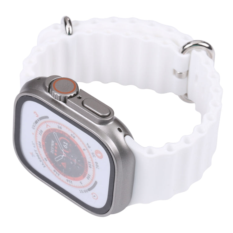 For Apple Watch Ultra 49mm Color Screen Non-Working Fake Dummy Display Model (White)