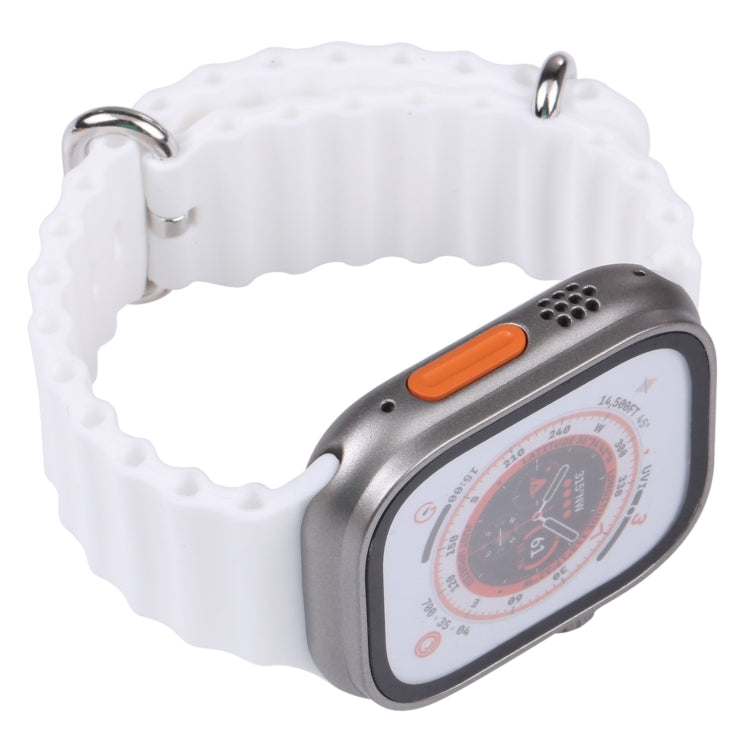 For Apple Watch Ultra 49mm Color Screen Non-Working Fake Dummy Display Model (White)