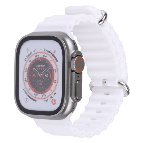 For Apple Watch Ultra 49mm Color Screen Non-Working Fake Dummy Display Model (White)