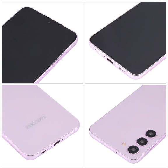 For Samsung Galaxy S23 5G Black Screen Non-Working Fake Dummy Display Model(Purple)