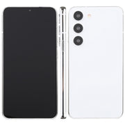 For Samsung Galaxy S23 5G Black Screen Non-Working Fake Dummy Display Model(White)