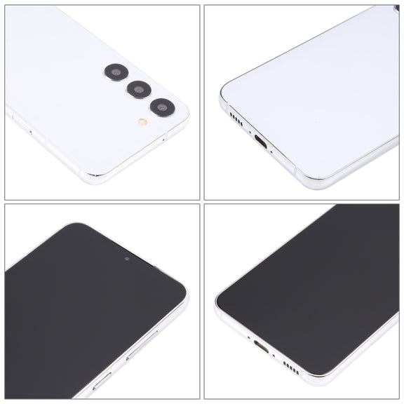 For Samsung Galaxy S23 5G Black Screen Non-Working Fake Dummy Display Model(White)