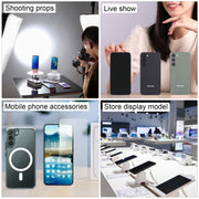 For Samsung Galaxy S23 5G Black Screen Non-Working Fake Dummy Display Model(Purple)