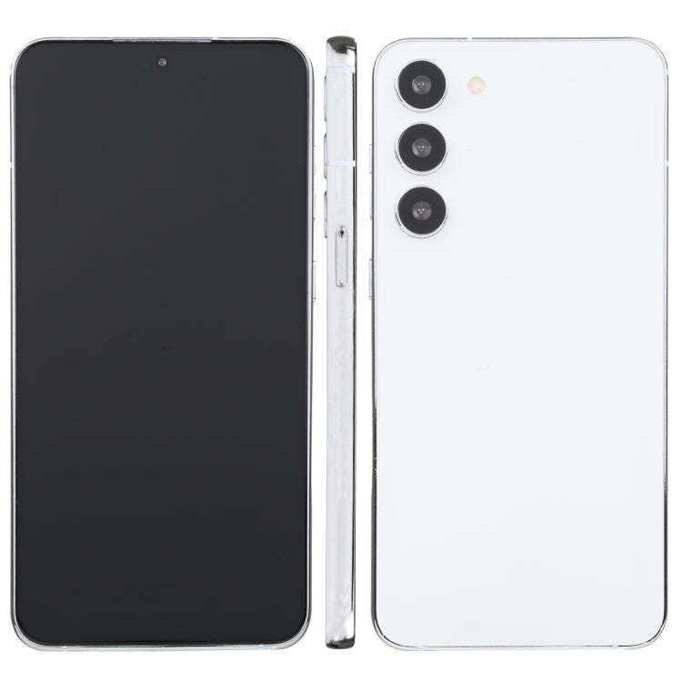 For Samsung Galaxy S23+ 5G Black Screen Non-Working Fake Dummy Display Model(White)