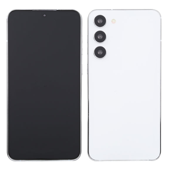 For Samsung Galaxy S23+ 5G Black Screen Non-Working Fake Dummy Display Model(White)