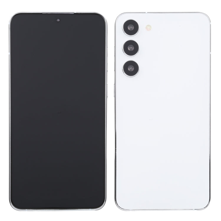For Samsung Galaxy S23+ 5G Black Screen Non-Working Fake Dummy Display Model(White)