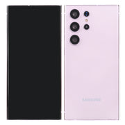 For Samsung Galaxy S23 Ultra 5G Black Screen Non-Working Fake Dummy Display Model(Purple)