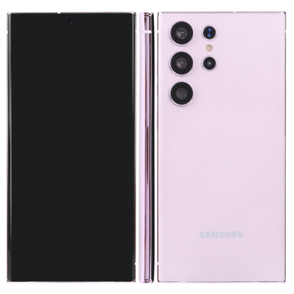 For Samsung Galaxy S23 Ultra 5G Black Screen Non-Working Fake Dummy Display Model(Purple)