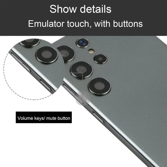 For Samsung Galaxy S23 Ultra 5G Black Screen Non-Working Fake Dummy Display Model(Green)