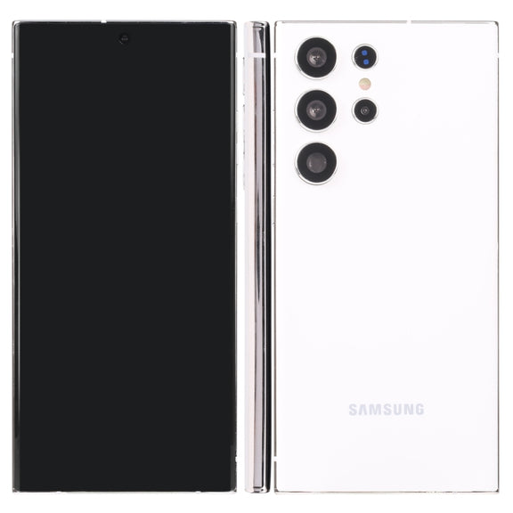 For Samsung Galaxy S23 Ultra 5G Black Screen Non-Working Fake Dummy Display Model(White)