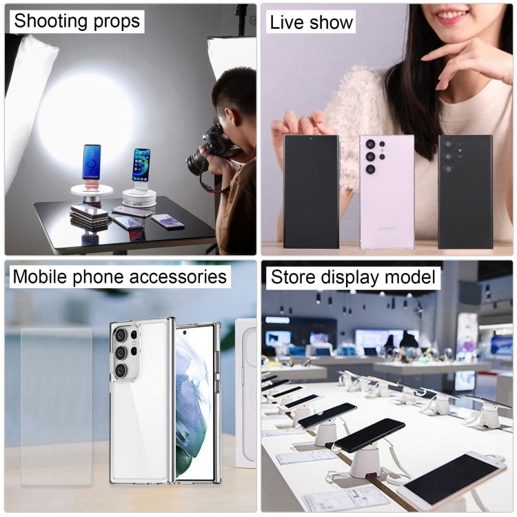 For Samsung Galaxy S23 Ultra 5G Black Screen Non-Working Fake Dummy Display Model(White)