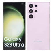 For Samsung Galaxy S23 Ultra 5G Color Screen Non-Working Fake Dummy Display Model(Lavender Purple)