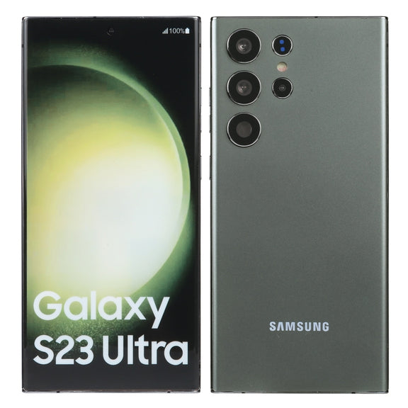 For Samsung Galaxy S23 Ultra 5G Color Screen Non-Working Fake Dummy Display Model(Green)