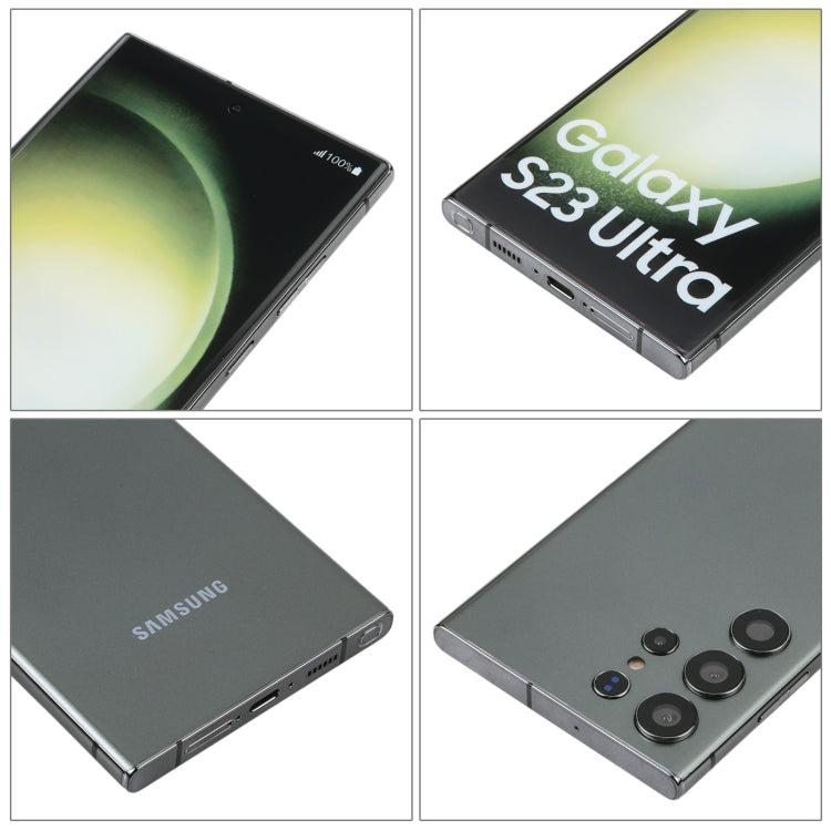 For Samsung Galaxy S23 Ultra 5G Color Screen Non-Working Fake Dummy Display Model(Green)