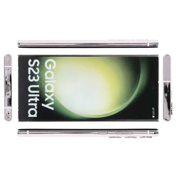 For Samsung Galaxy S23 Ultra 5G Color Screen Non-Working Fake Dummy Display Model (White)
