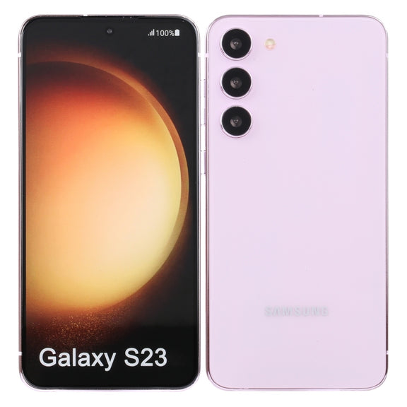 For Samsung Galaxy S23 5G Color Screen Non-Working Fake Dummy Display Model(Lavender Purple)