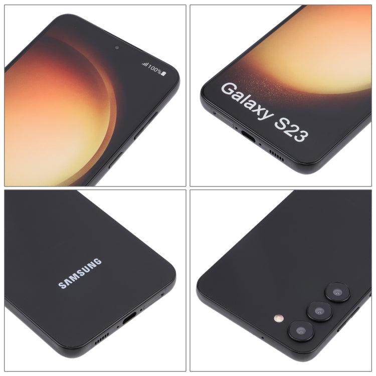 For Samsung Galaxy S23 5G Color Screen Non-Working Fake Dummy Display Model(Black)