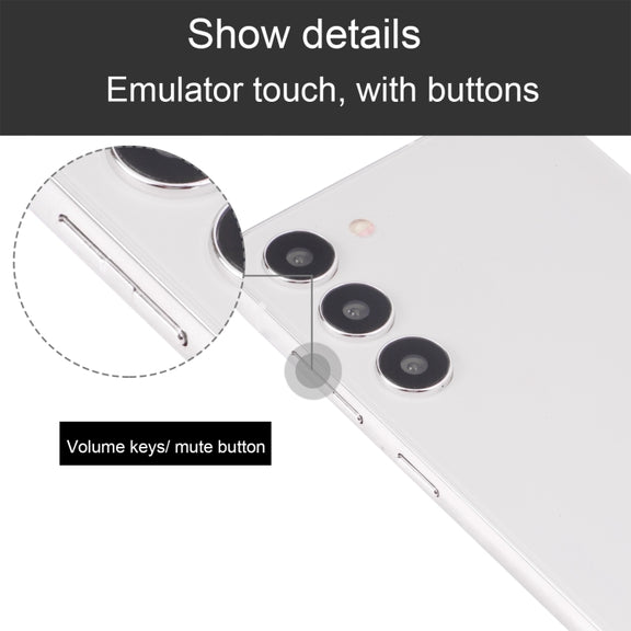 For Samsung Galaxy S23 5G Color Screen Non-Working Fake Dummy Display Model (White)