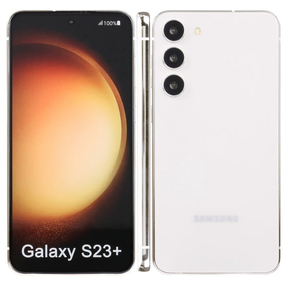 For Samsung Galaxy S23 5G Color Screen Non-Working Fake Dummy Display Model (White)