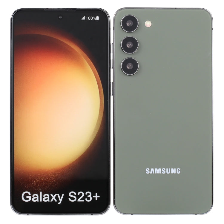 For Samsung Galaxy S23+ 5G Color Screen Non-Working Fake Dummy Display Model(Green)