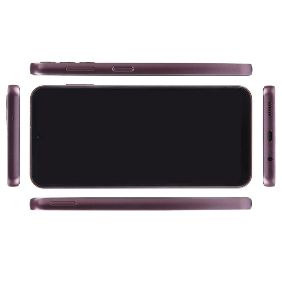 For Samsung Galaxy A14 5G Black Screen Non-Working Fake Dummy Display Model (Dark Red)