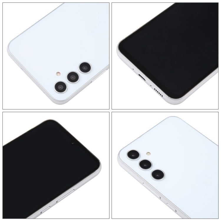 For Samsung Galaxy A34 Black Screen Non-Working Fake Dummy Display Model(White)