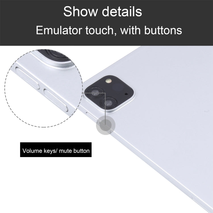 For iPad Pro 11 2022 Black Screen Non-Working Fake Dummy Display Model (Silver)