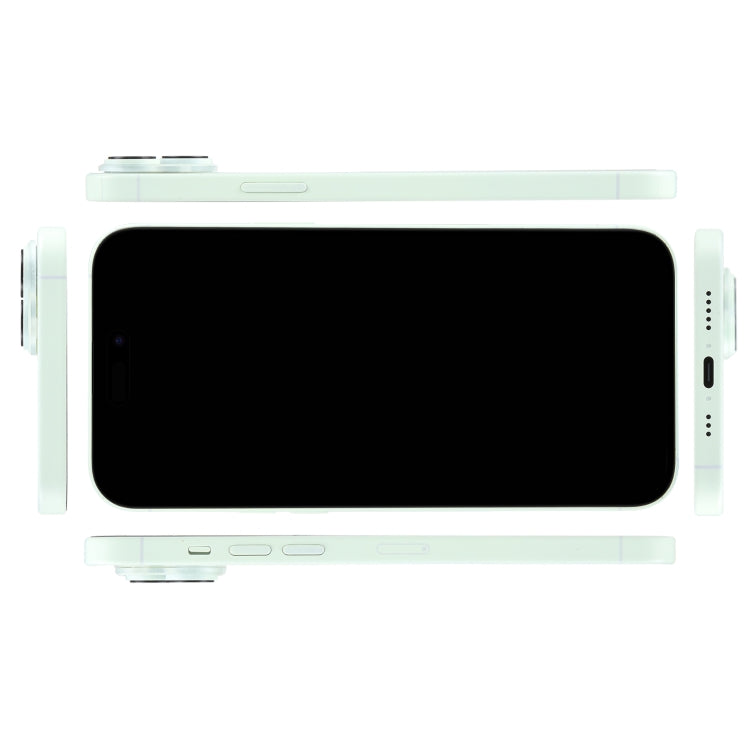 For iPhone 15 Black Screen Non-Working Fake Dummy Display Model (Green)
