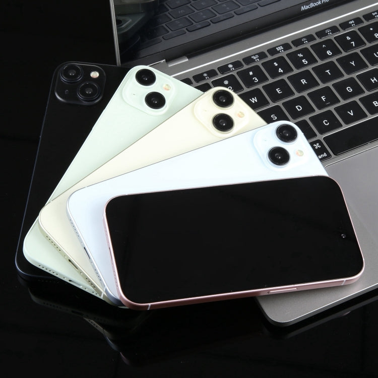 For iPhone 15 Black Screen Non-Working Fake Dummy Display Model (Green)