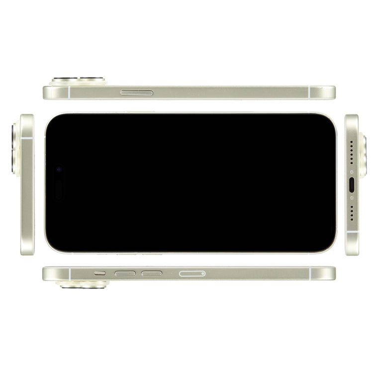 For iPhone 15 Plus Black Screen Non-Working Fake Dummy Display Model (Yellow)