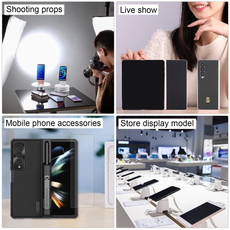 For Samsung Galaxy W23 Black Screen Non-Working Fake Dummy Display Model (Black)