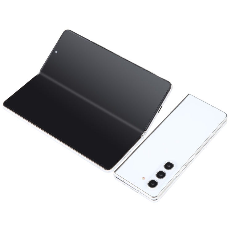 For Samsung Galaxy Z Fold5 Black Screen Non-Working Fake Dummy Display Model (White)