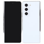 For Samsung Galaxy Z Fold5 Black Screen Non-Working Fake Dummy Display Model (White)