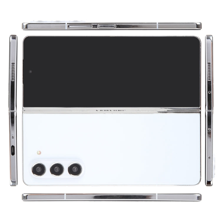 For Samsung Galaxy Z Fold5 Black Screen Non-Working Fake Dummy Display Model (White)