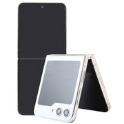 For Samsung Galaxy Z Flip5 Black Screen Non-Working Fake Dummy Display Model (White)