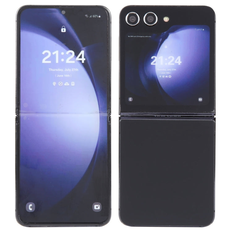 For Samsung Galaxy Z Flip5 Color Screen Non-Working Fake Dummy Display Model (Black)