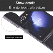 For Samsung Galaxy Z Flip5 Color Screen Non-Working Fake Dummy Display Model (Black)