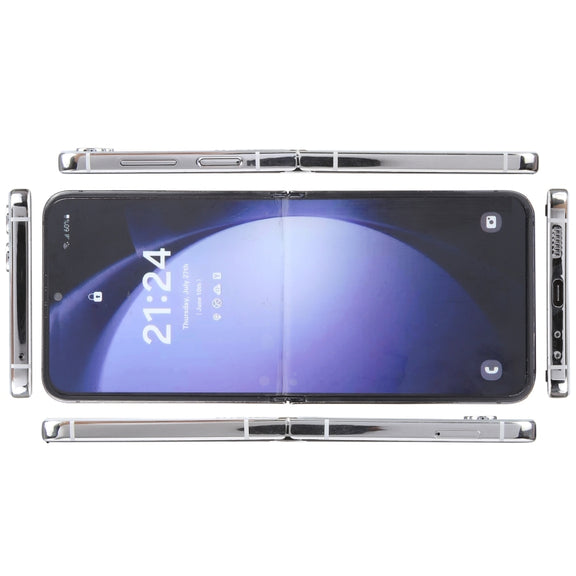 For Samsung Galaxy Z Flip5 Color Screen Non-Working Fake Dummy Display Model (White)