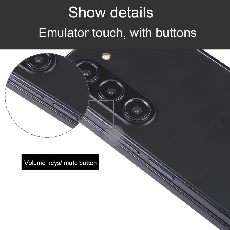 For Samsung Galaxy Z Fold5 Color Screen Non-Working Fake Dummy Display Model (Black)