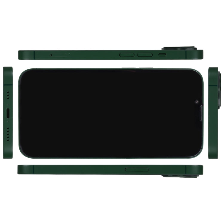 For iPhone 13 Black Screen Non-Working Fake Dummy Display Model (Dark Green)