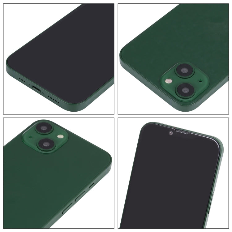For iPhone 13 Black Screen Non-Working Fake Dummy Display Model (Dark Green)