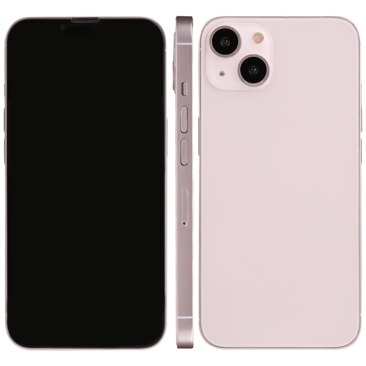 For iPhone 13 Black Screen Non-Working Fake Dummy Display Model (Pink)