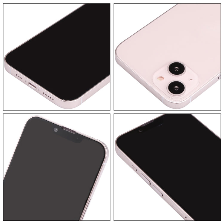 For iPhone 13 Black Screen Non-Working Fake Dummy Display Model (Pink)