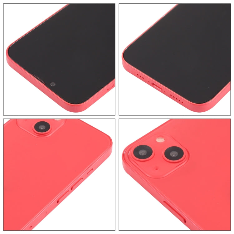 For iPhone 13 Black Screen Non-Working Fake Dummy Display Model (Red)