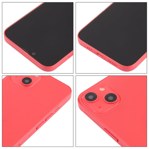 For iPhone 13 Black Screen Non-Working Fake Dummy Display Model (Red)