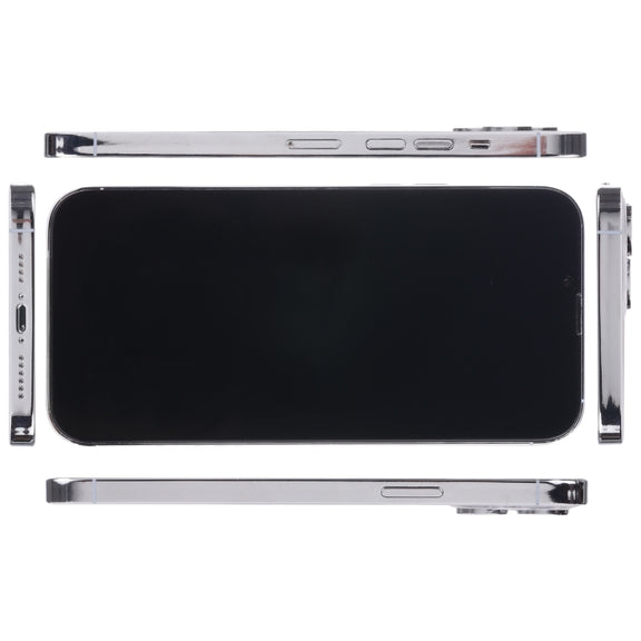 For iPhone 13 Pro Black Screen Non-Working Fake Dummy Display Model (White)