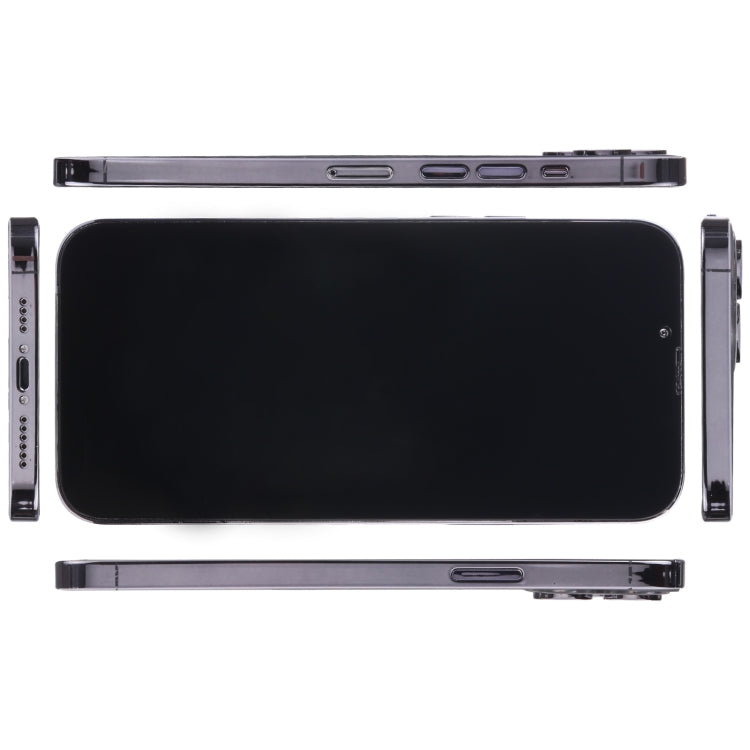 For iPhone 13 Pro Max Black Screen Non-Working Fake Dummy Display Model (Black)