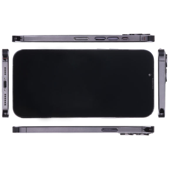 For iPhone 13 Pro Max Black Screen Non-Working Fake Dummy Display Model (Black)