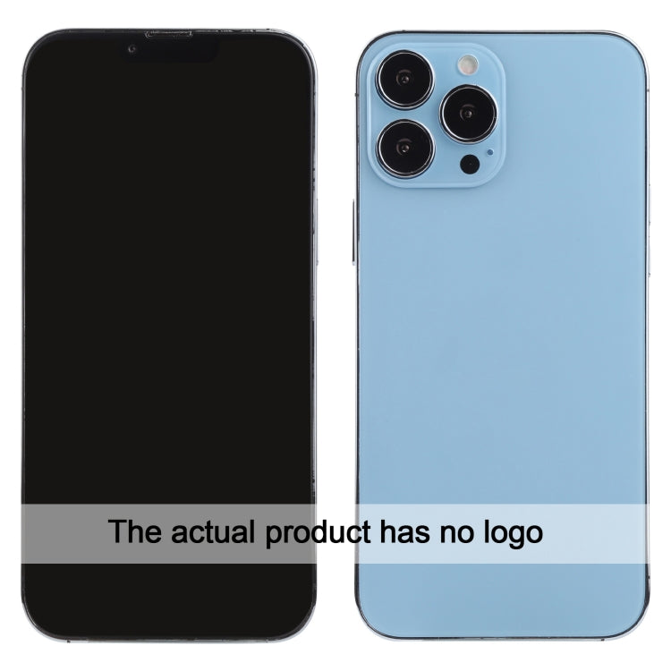 For iPhone 13 Pro Max Black Screen Non-Working Fake Dummy Display Model (Blue)